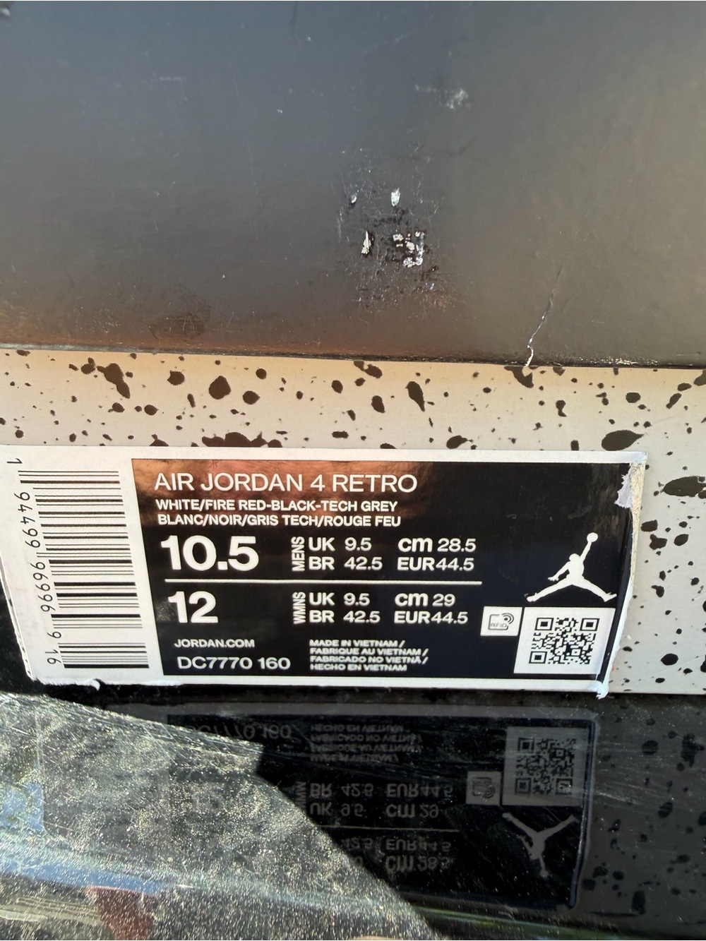 Jordan 4 “Fire Red” - Picture 7 of 7